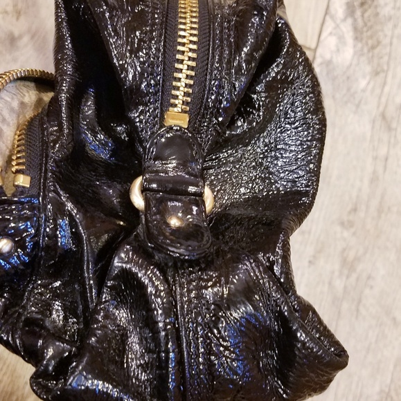 Botkier black gold patent leather handbag - Picture 3 of 7